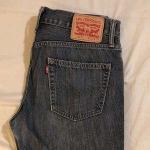 Levi's 511 blue wash jeans size 32x30
